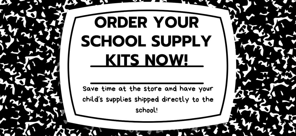  Order School Supply Kits